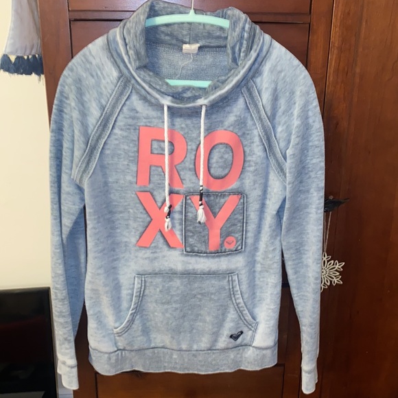 2/$10- ROXY- Cowl Neck Drawstring Sweatshirt - Picture 3 of 5